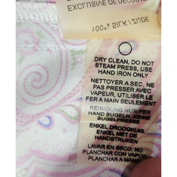 Robert Graham Top Womens M Pink Silk Beaded Embroidered Boho Beachy Tunic NWOT - Picture 7 of 10